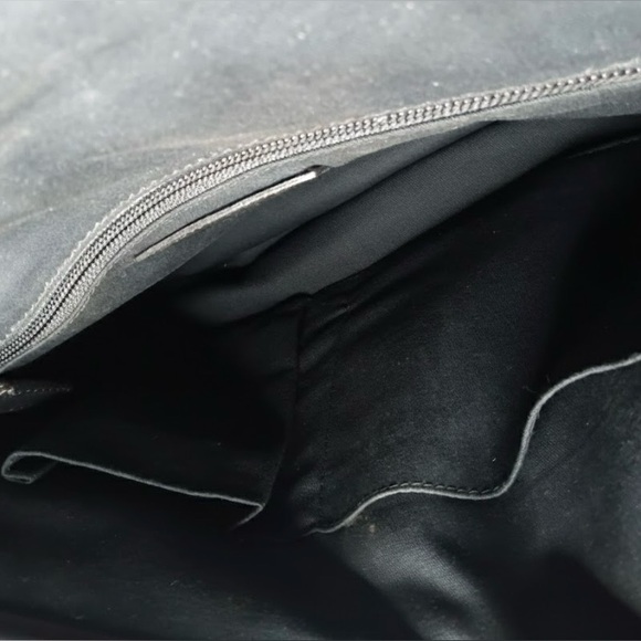 Rare Coach Archive 23703 Black Buttery Leather Slim Briefcase - Picture 7 of 11